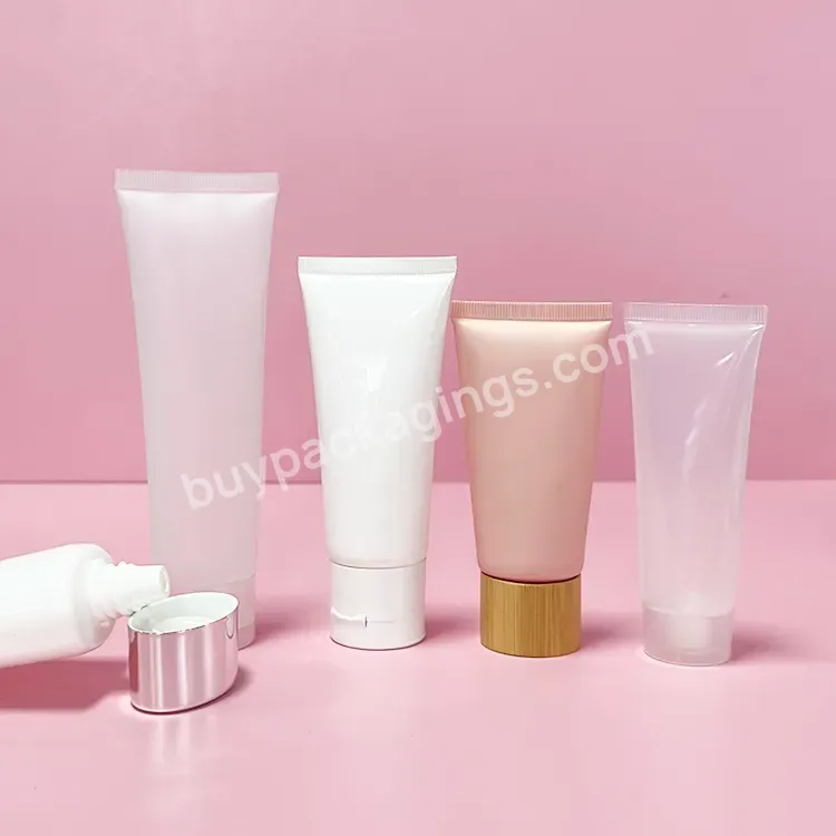 10ml 20ml 30ml 50ml 100ml 120ml Custom Printing Pe Pp Plastic Empty Squeeze Lipgloss Hand Cream Tube Cosmetic Packaging Tubes