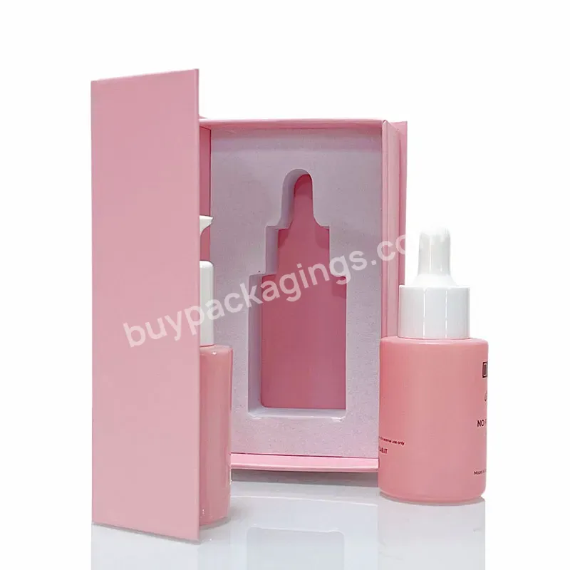 10ml 20ml 30ml 50ml 60ml 80ml 100ml Flat Shoulder White Frosted Dropper Bottle Serum Glass Bottle For Skincare Oil