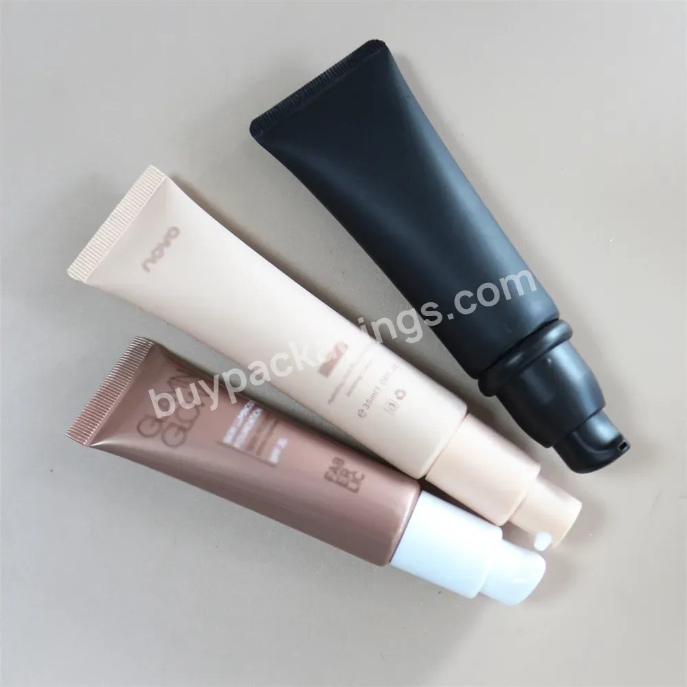 10ml 20ml 30ml 50ml 80ml 100ml 120ml Custom Printing Pe Abl Plastic Empty Squeeze Lipgloss Hand Cream Cosmetic Packaging Tube