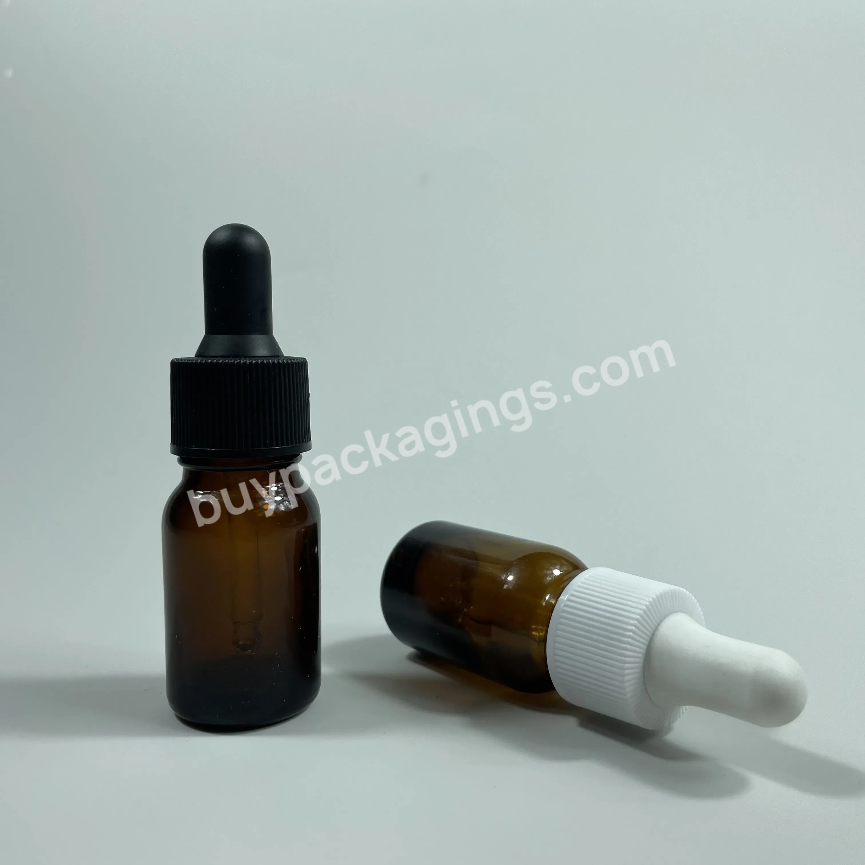 10ml 20ml 30ml 50ml Customized Factory Amber Essential Oil Glass Dropper Liquid Bottle