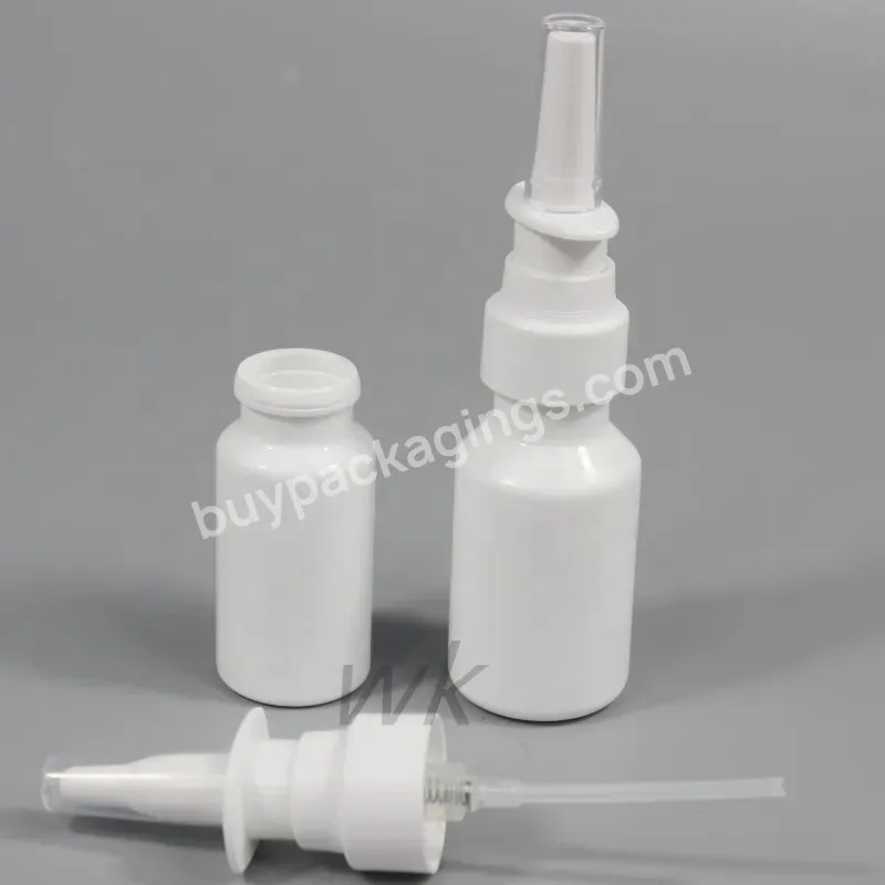 10ml 20ml 30ml Hdpe Plastic Empty Nasal Spray Bottles