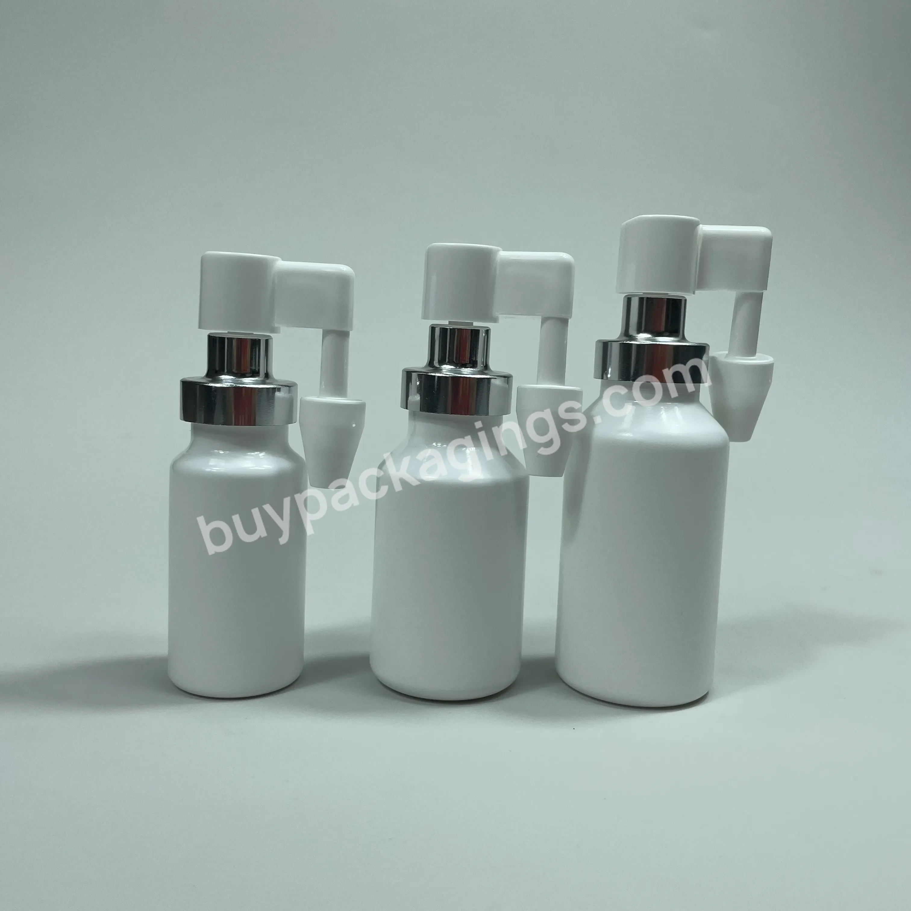 10ml 20ml 30ml Plastic Empty Hdpe Oral Ear Pump Spray Bottle For Liquid Medicine