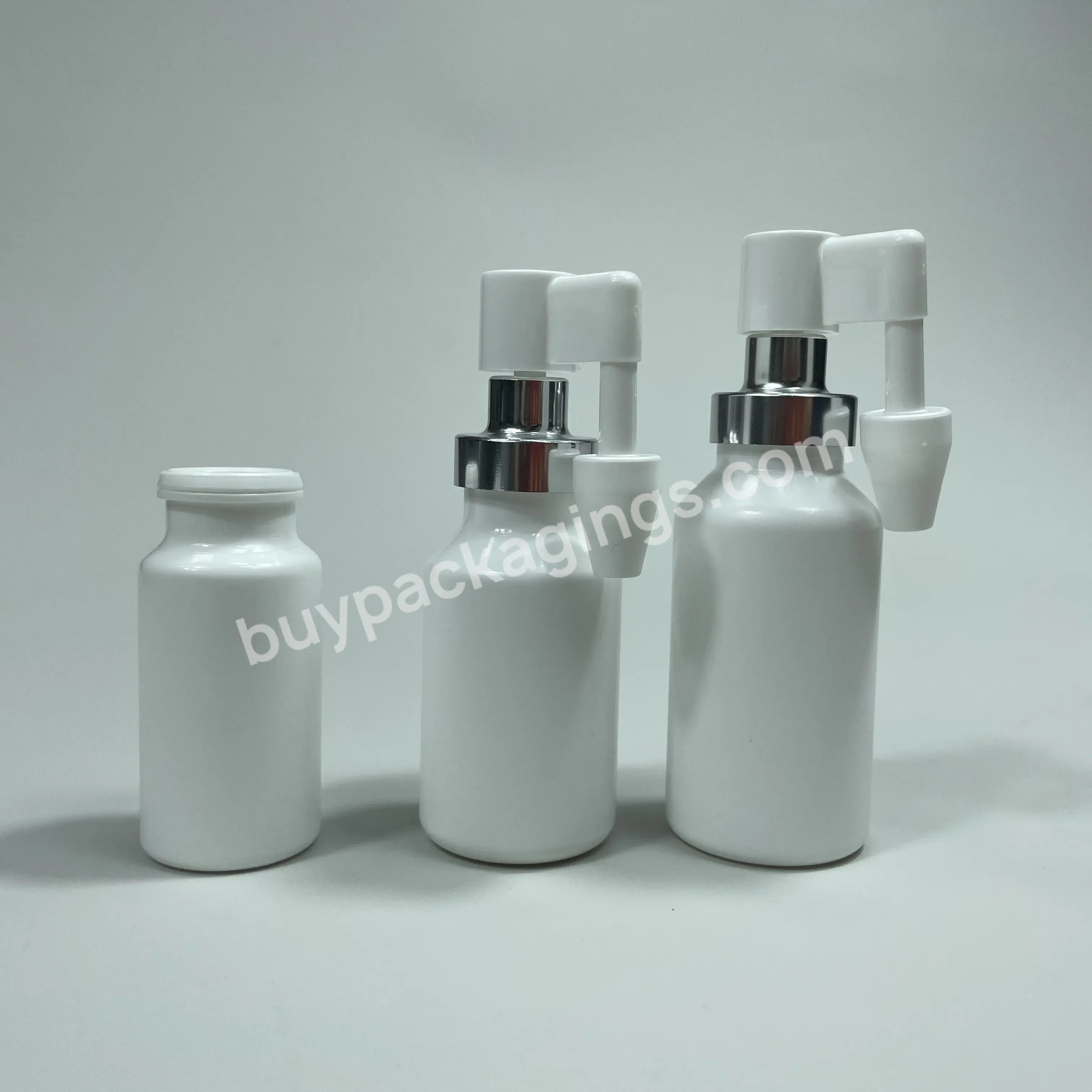 10ml 20ml 30ml Plastic Empty Hdpe Oral Ear Pump Spray Bottle For Liquid Medicine