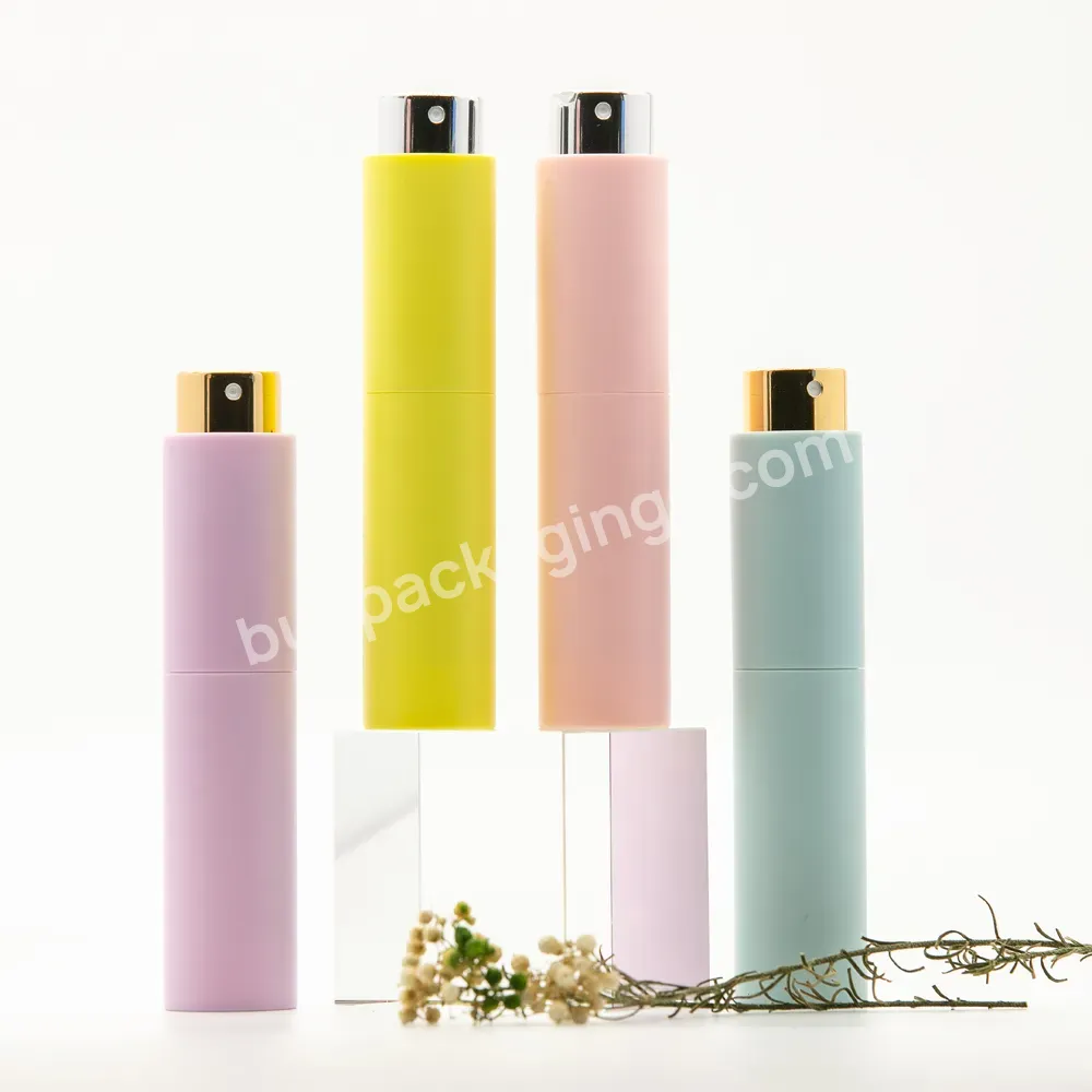 10ml 20ml Empty Portable Plastic Colorful Mini Refillable 8ml Marble Atomizer Perfume Bottle Spray With Bag