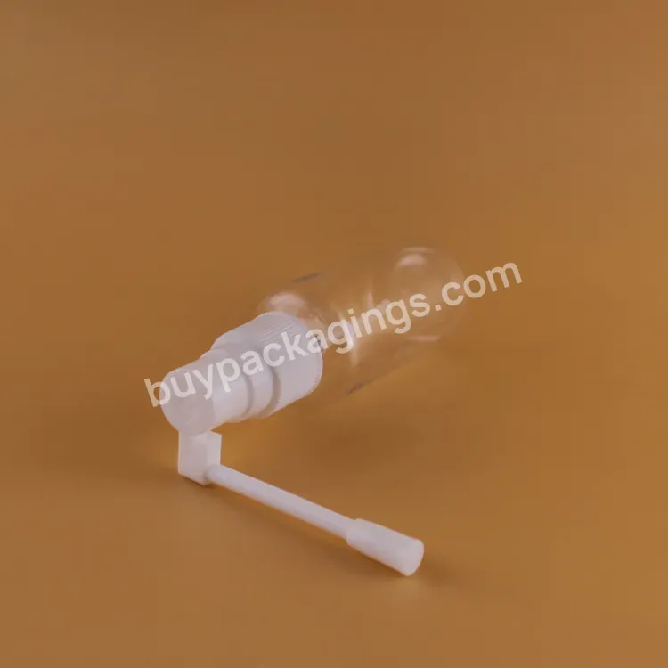 10ml 30ml 1oz Plastic Boston Round Oral Spray Bottle Portable Refillable Durable Pet Bottles