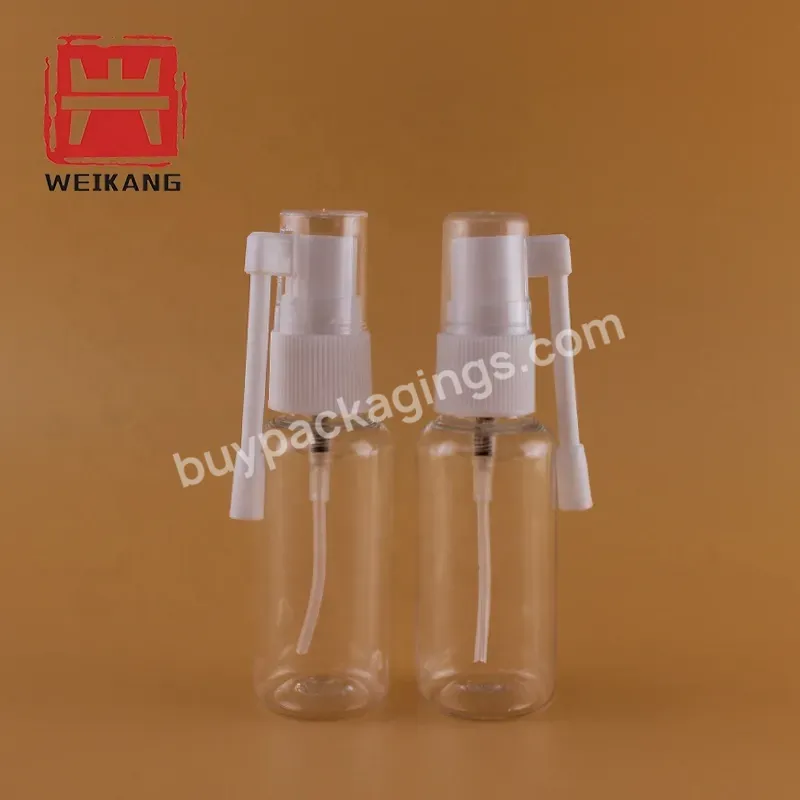 10ml 30ml 1oz Plastic Boston Round Oral Spray Bottle Portable Refillable Durable Pet Bottles