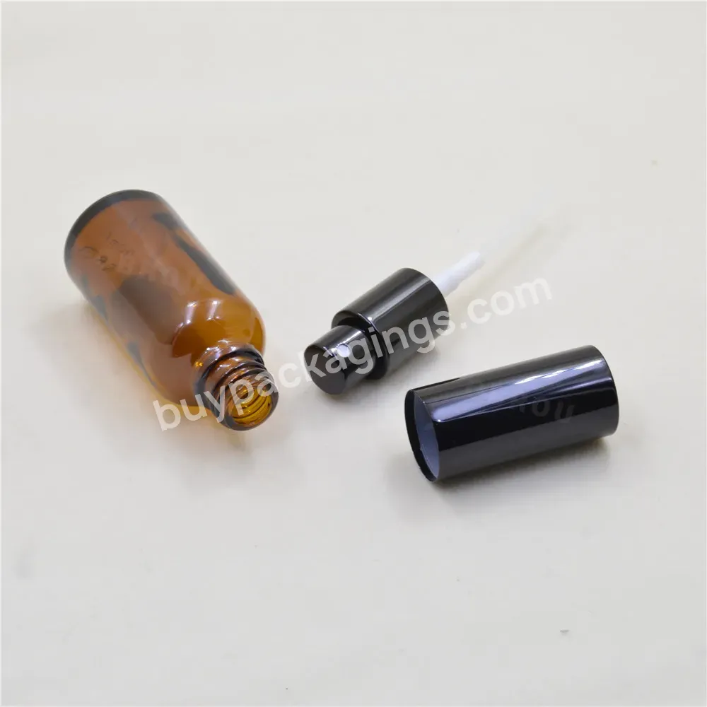 10ml 30ml 50ml Amber Perfume Glass Bottle With Spray Cap 5ml 100ml Glass Sprayer Bottles