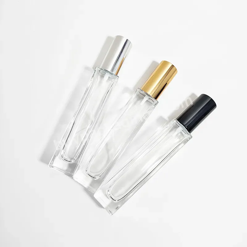 10ml 30ml Square Glass Perfume Spray Bottle Elegant 50ml 100ml