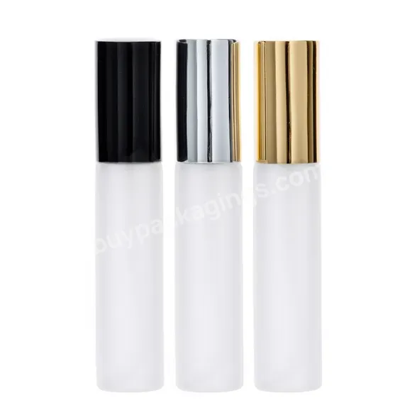 10ml Empty Refillable Frost Glass Spray Perfume Bottle