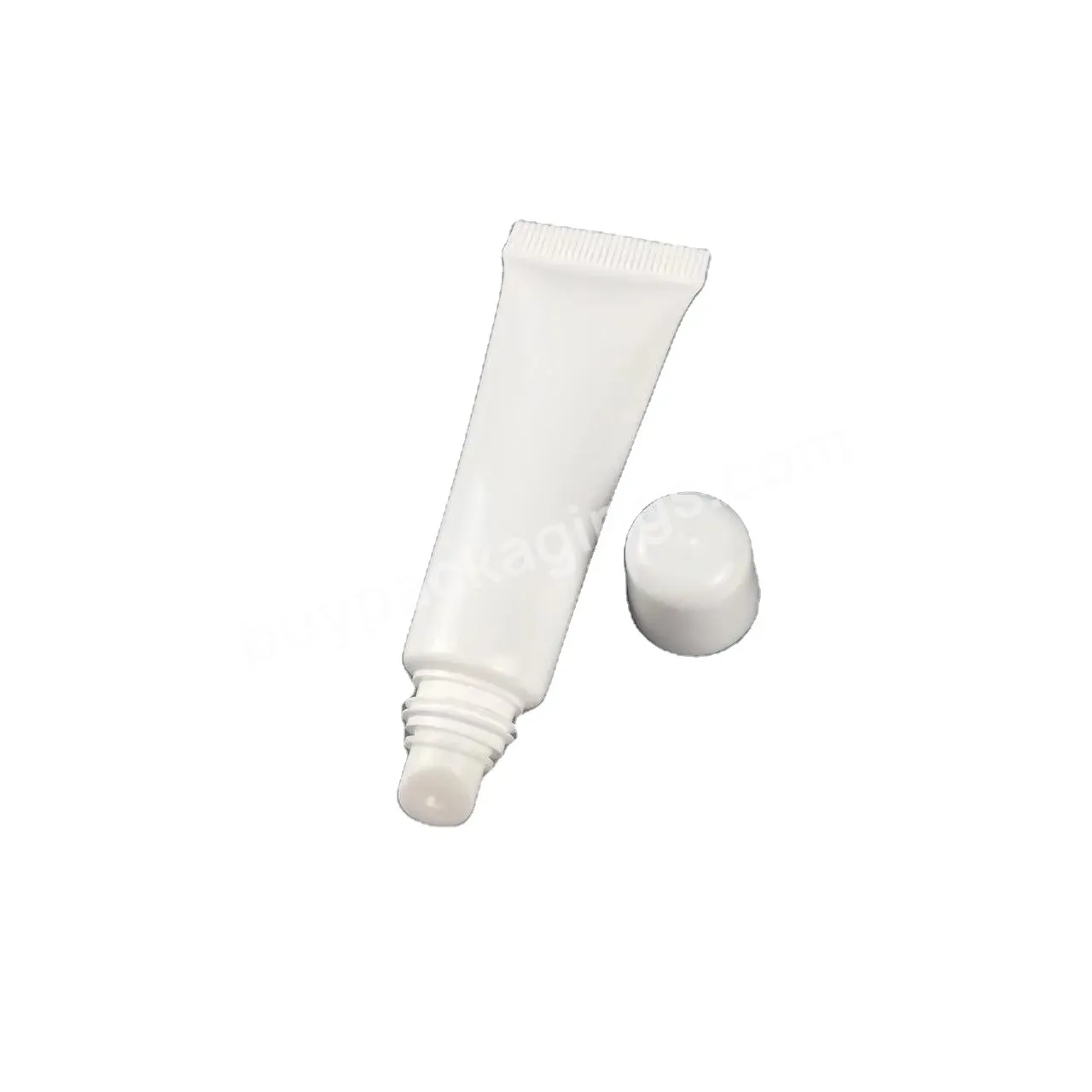 10ml Empty Transparent Lip Balm Cosmetic Packaging Screw Tube