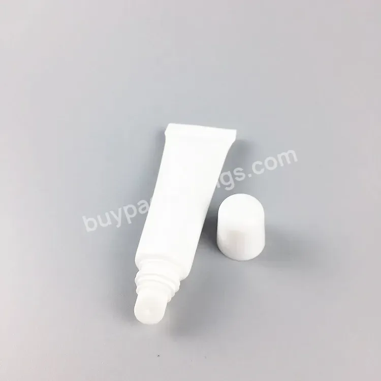 10ml Empty Transparent Lip Balm Cosmetic Packaging Screw Tube