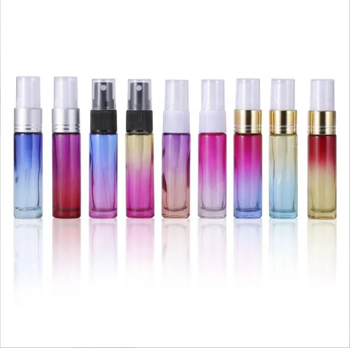 10ml Gradient Glass Perfume Spray Bottle Essential Oil Mist Spray Bottle