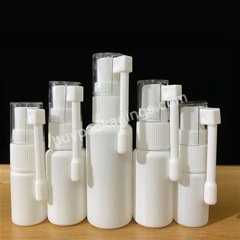 10ml Medical Nasal Spray Pump Bottle Plastic Empty Refillable Portable Medicine Nasal Sprayer Pump Bottle