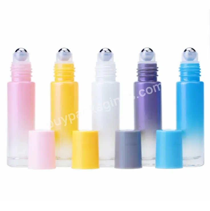 10ml Pearl Gradient Perfume Roll On Glass Bottles