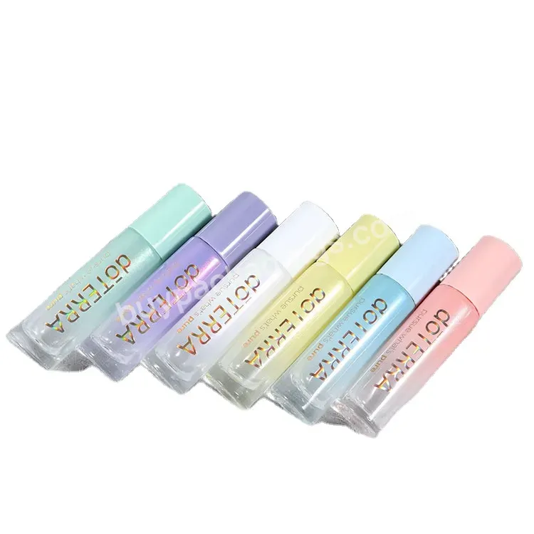 10ml Pearl Thick Pearl Shiny Surface Doterra Glass Essential Oil Roll On Bottle Stainless Steel Roller Ball Perfume Aromatherapy