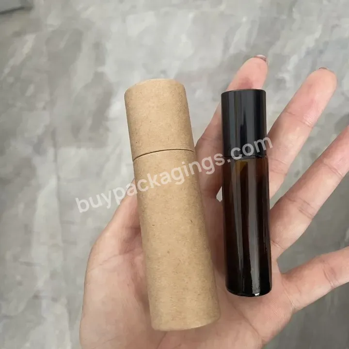 10ml Perfume Oil Roll On Glass Bottle With Roller Ball With Paper Tube - Buy 10ml Glass Roll On Bottle,10ml Glass Roll On Bottle,Paper Tube.