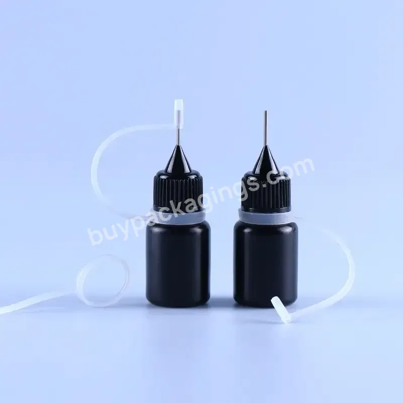 10ml Pin Squeeze Style Juice Tattoo Bottle Needle Opaque Ldpe Black Plant Tattoo Bottle Loading Ink Sub-bottle Eyebrow Tattoo - Buy 3ml 5ml Pin Squeeze Style Juice Tattoo Dropper Bottle,10ml Needle Opaque Ldpe Black Plant Tattoo Bottle,Loading Ink Su