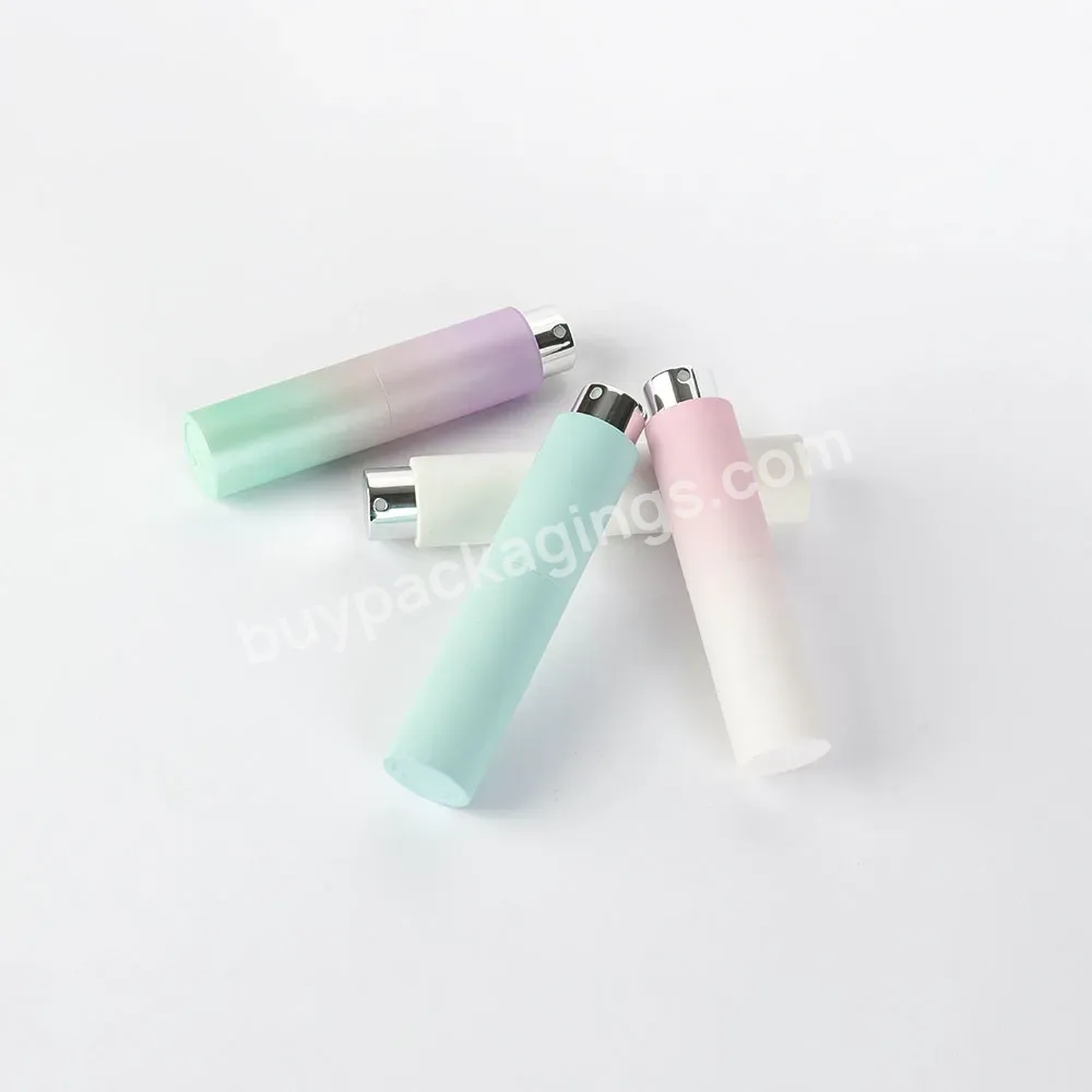 10ml Spining Spray Refillable Perfume Bottle Empty Dispenser Portable Travel Rotary Twist Perfume Spray Bottles