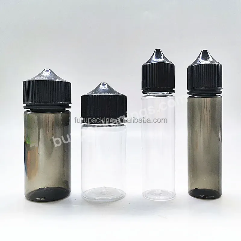 10ml V3 Black Pet Plastic Squeeze Eye Drop Bottle 30ml 60ml 2oz 1oz Juice Bottle