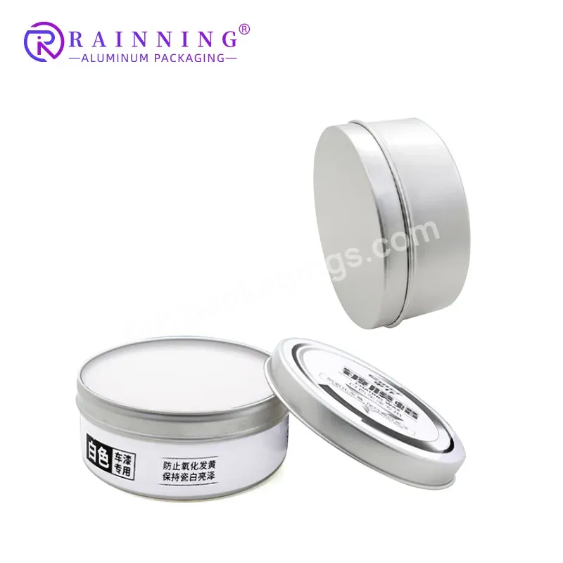 10oz Free Sample Round Aluminum Tin Cans Metal Tin Can Soap Lip Balm Cosmetic Candle Containers