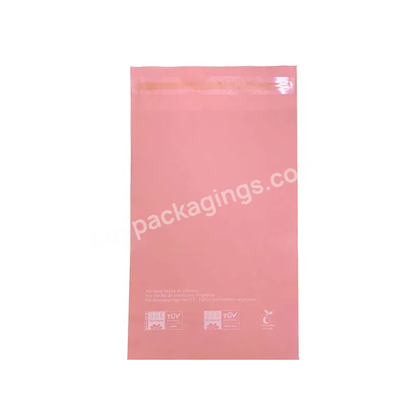 10x13 Bioplastic Packaging Cornstarch Mailing Bag Customize Compostable Mailers Envelope