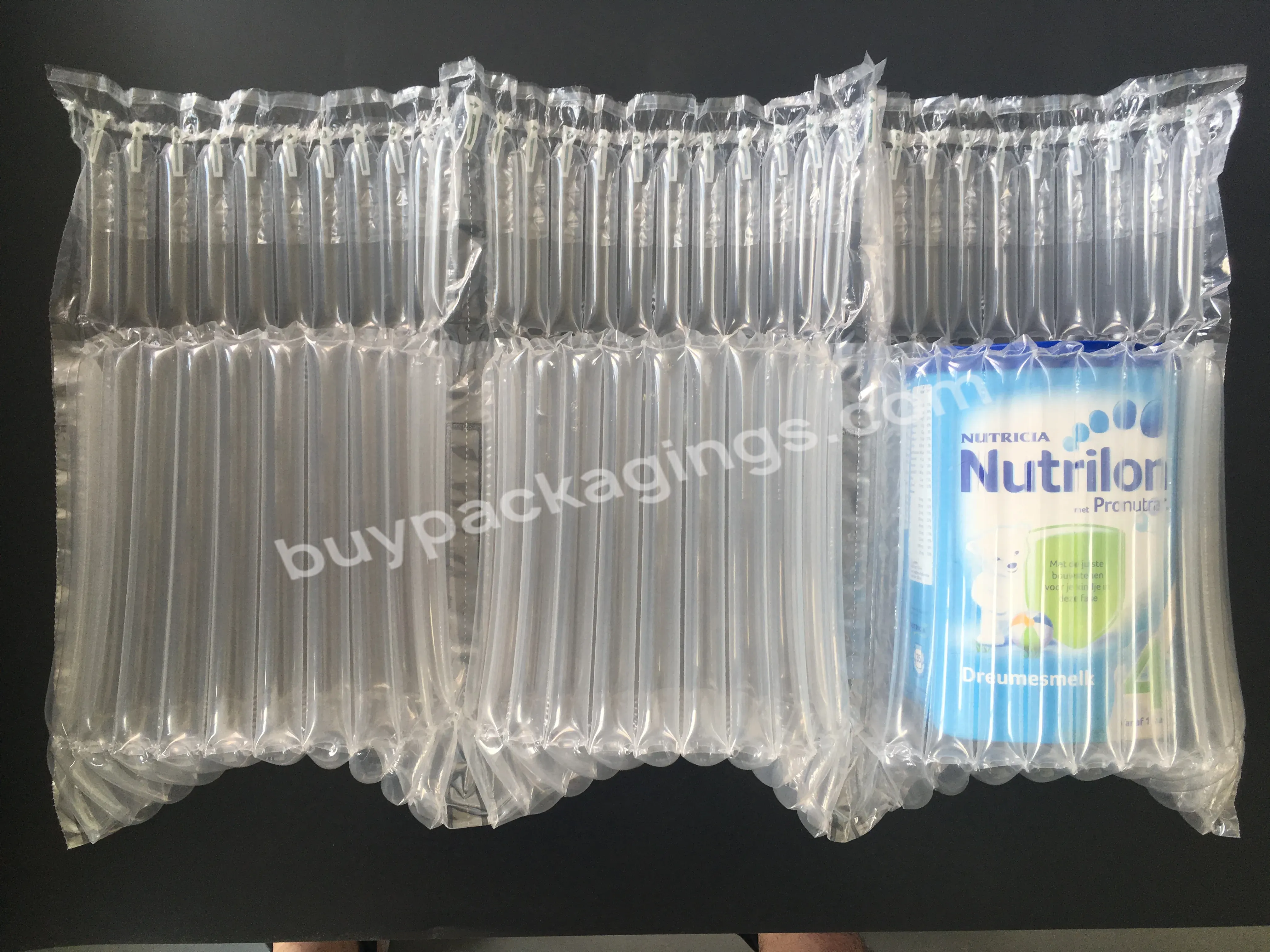 11 Columns Air Column Bubble Cushion Bag Film For Milk Powder Fragile Wine Glass Bottle Packaging Shipping Logistic