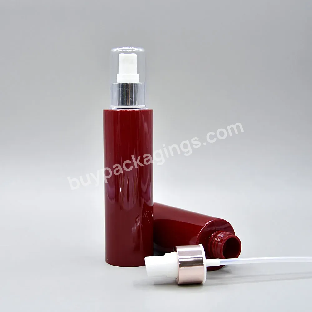 110ml Aluminum Fine Mist Sprayer Toner Packaging Bottle Perfume Cosmetic Shampoo Container Lotion Pump Bottle