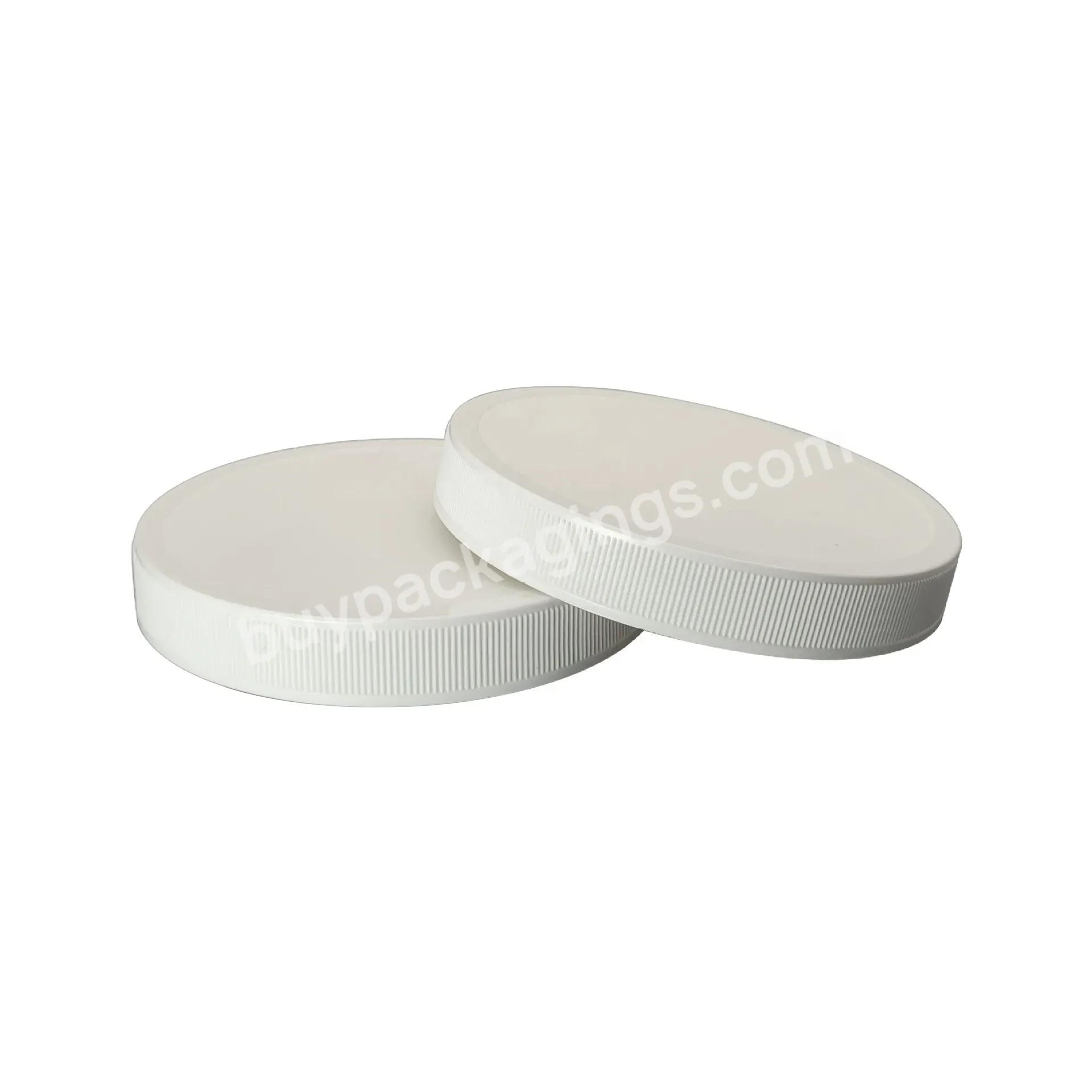 110mm 110/400 Super Big Large Plastic Pp Ribbed Screw Cap Lid