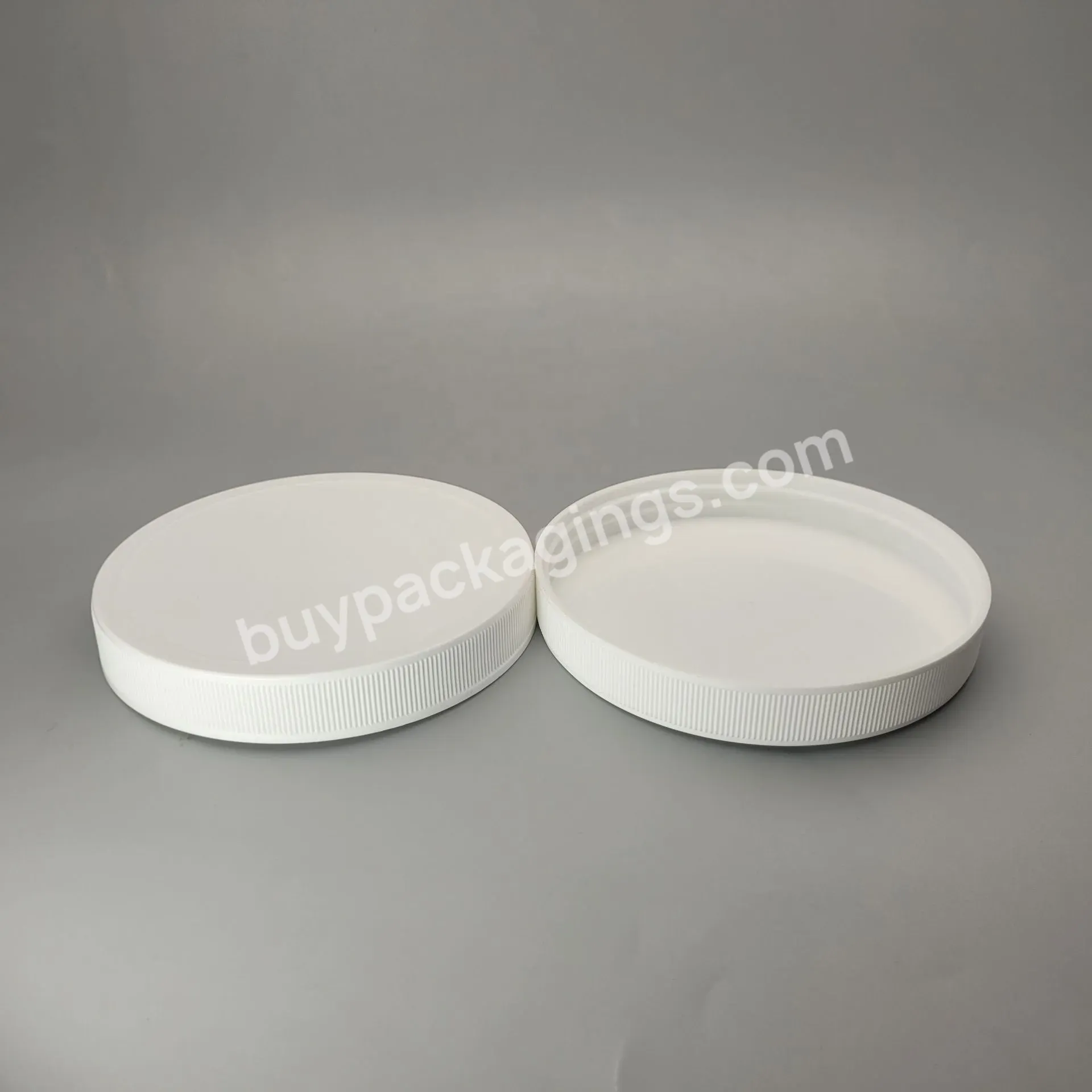 110mm 110/400 Super Big Large Plastic Pp Ribbed Screw Cap Lid