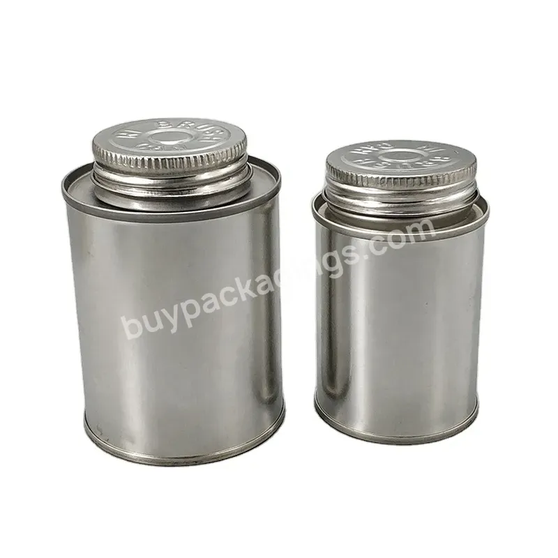 118ml /4 Oz Tin Can For Canning Pvc Solvent Cement With Dauber Or Brush In Screw Top,Glue Tinplate Can Manufacturer