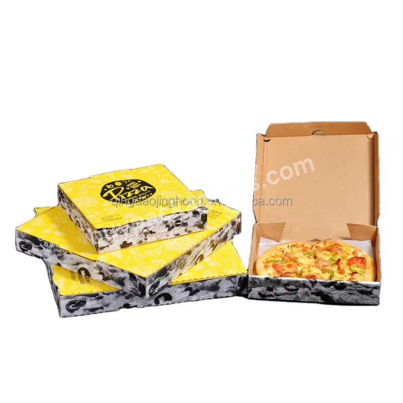 12 16 18 Inch Cheap Price Carton Cajas Para Pizza Corrugated Packaging Custom Pizza Boxes With Logo