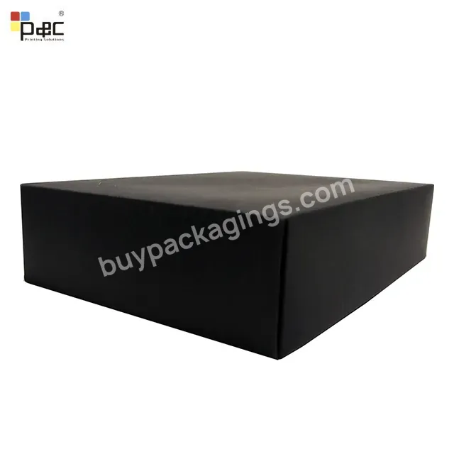 120g Black Card Wrap 1200g Grey Board Paper Wholesale Customize Logo Premium Luxury Gift Box