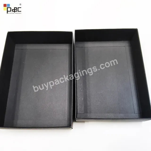 120g Black Card Wrap 1200g Grey Board Paper Wholesale Customize Logo Premium Luxury Gift Box