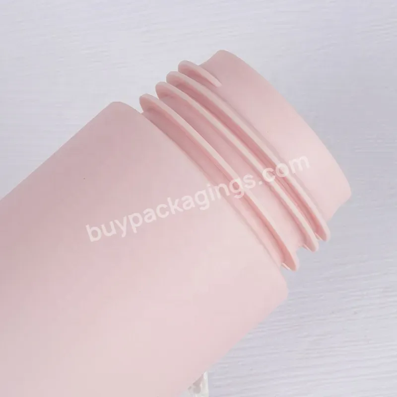 120m 150ml 200ml Cute Girlish Matte Pink Blue Dispenser Foaming Soap Pump Bottle Face Wash Bottle