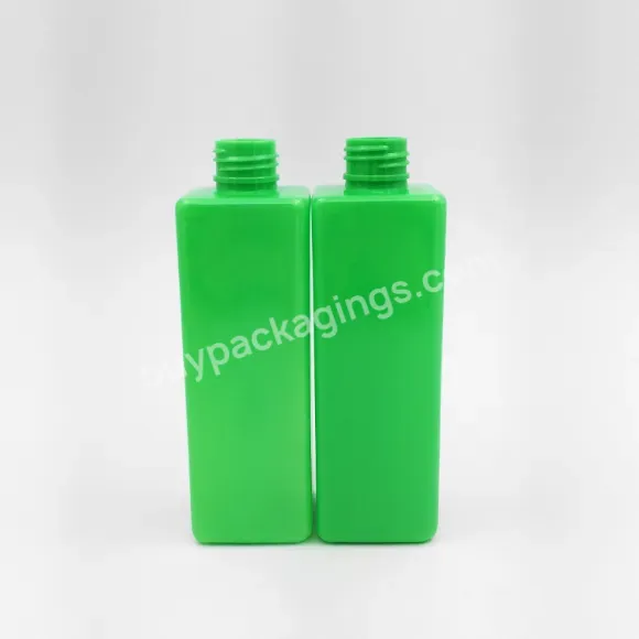 120ml 200ml 250ml Green Square Pet Bottle Empty