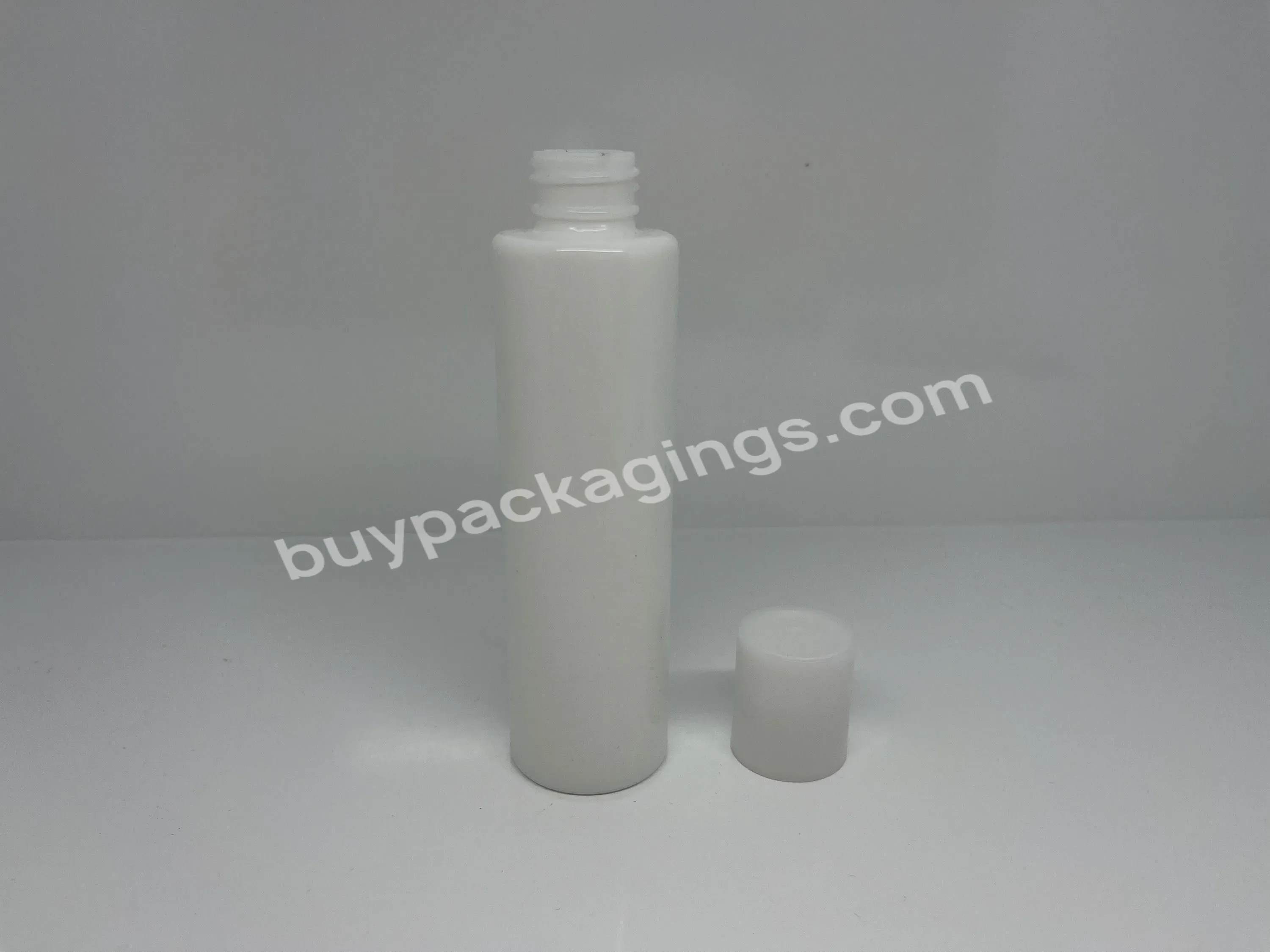 120ml Hot Sale White Porcelain Bottle Glass Lotion Bottle White Essence Bottle