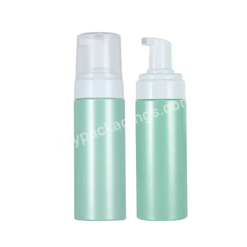 120ml Matte Green Mousse Bottle Plastic Hand Soap Foam Bottle