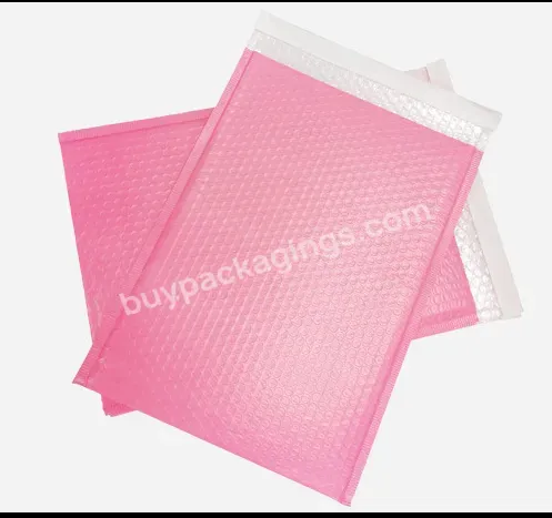 12*15.7inch Envelope Bubble Pink Packaging Bags Poly Bubble Mailers