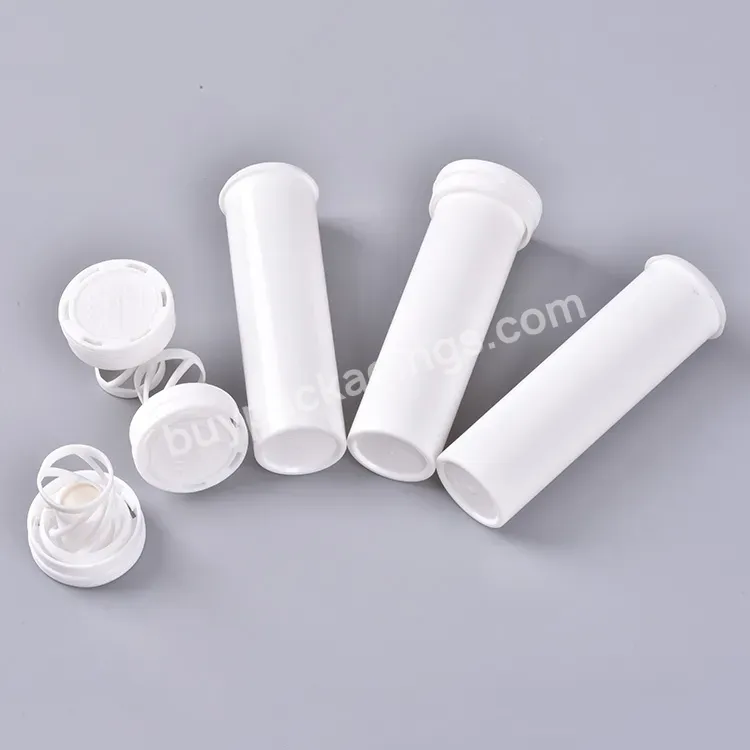 133mm White Pp Packaging Food Grade Candy&effervescent Plastic Tube Effervescent Plastic Bottle - Buy Effervescent Plastic Tube,Effervescent Plastic Bottle,133mm Effervescent Tubes.
