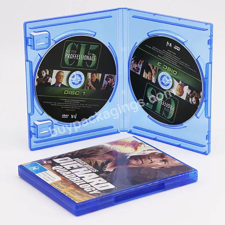 14mm Dvd Disc Games Holder Accessories Game Plastic Packing Box Cd Case For Ps3 Ps4 Ps5 Playstation 3 4 5