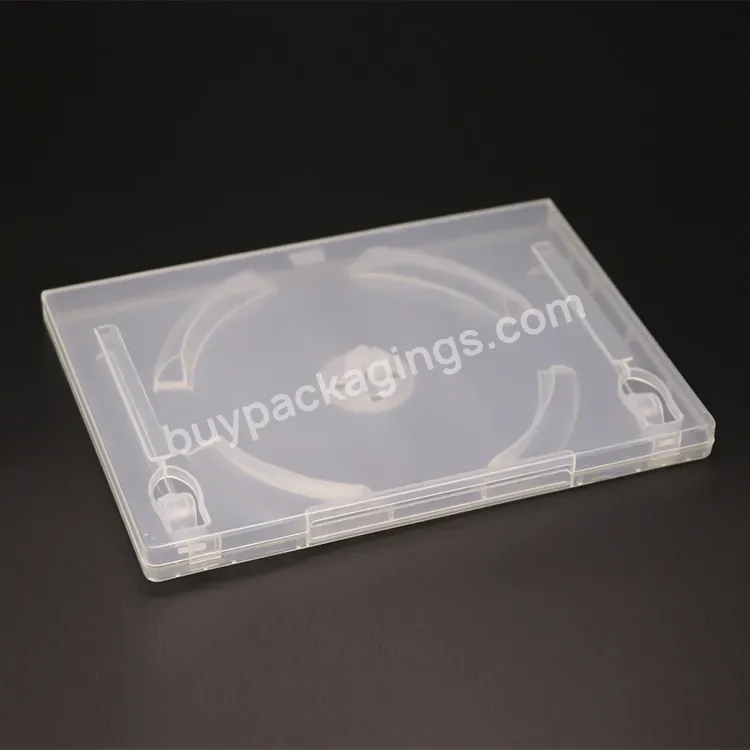 14mm Stackable 3 Dvd Storage Holder Plastic Dvd Packaging Box With Left Book Clips Cd Vcd Replacement Case - Buy 14mm Stackable 3 Dvd Storage Holder,Plastic Dvd Packaging Box With Left Book Clips,Cd Vcd Replacement Case.