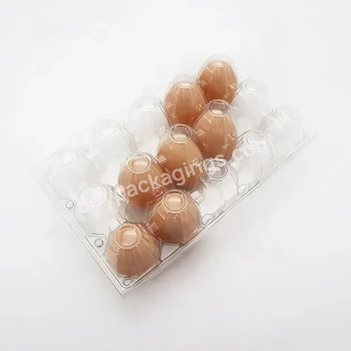 15 Cells Chicken Egg Tray For Blister Tray Pet Pvc Clear Plastic Blister Plastic Type Egg Tray