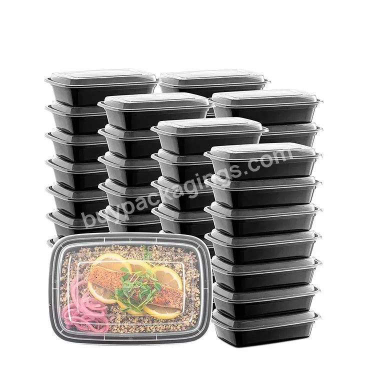 150 Pack Bento Lunch Box Disposable Bpa-free Food Packaging Meal Prep Plastic Compartment Food Containers - Buy Compartment Plastic Food Containers,Bento Lunch Box,Bpa-free Meal Prep Food Containers.