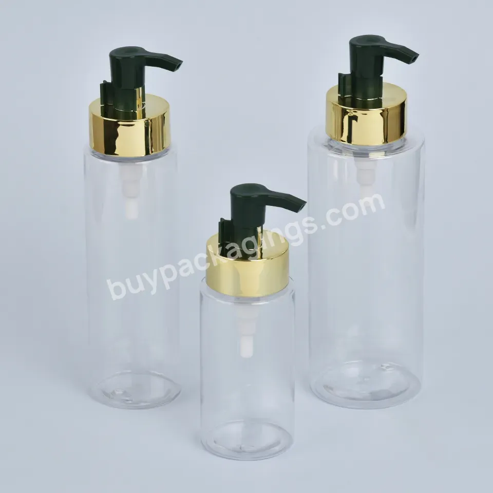 150ml 180ml 250ml Shampoo Pet Bottle Empty Shower Gel Packaging Bottle Shampoo Lotion Pump Bottle