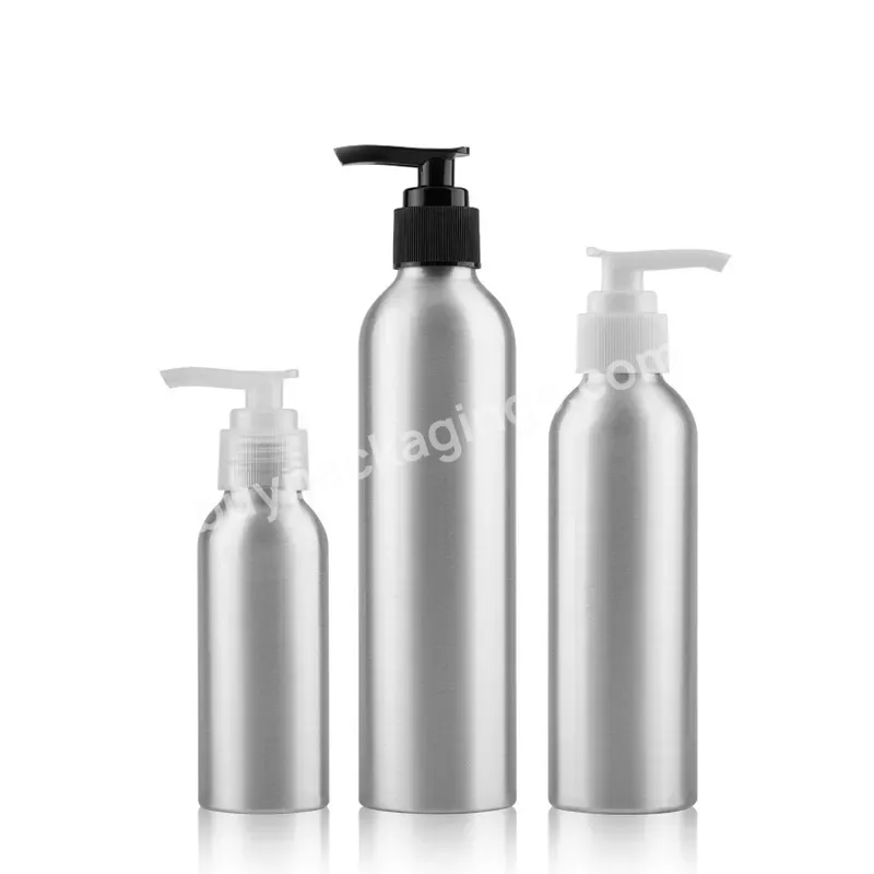 150ml 250ml 300ml Aluminum Bottle Empty Nasal Spray Bottles Pump Sprayer