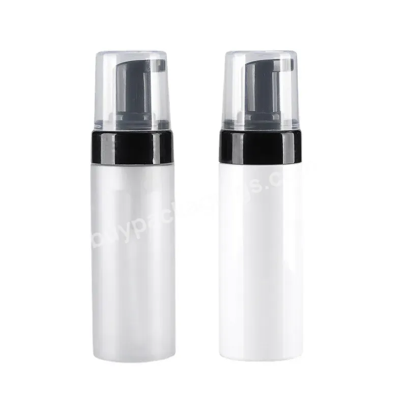 150ml Empty Plastic Empty Foam Bottle Perfume Bottles With Sprayer - Buy Cleanser White Bottle,Foam Bottle With Silver Pump,Hand Wash Bottle.