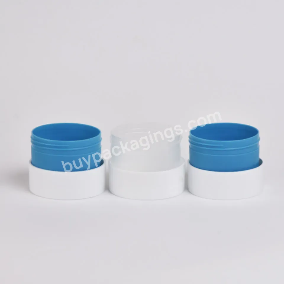 150ml Inner Lid Pp Cosmetic Jar For Body Cream Face Cream Empty Cosmetic Packaging Plastic Round Cream Jar