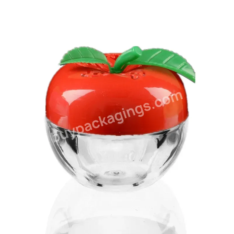 150ml Wholesale Apple Plastic Jar For Air Freshener Hollowed Out Aromatherapy Jar Deodorant Jar