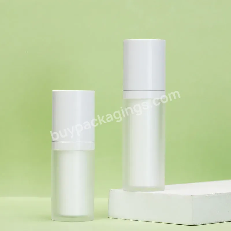 15/30ml Hot Sale Replaceable Inner Vacuum Bottle Acrylic Eye Cream Bottle Scrub Lotion Bottle