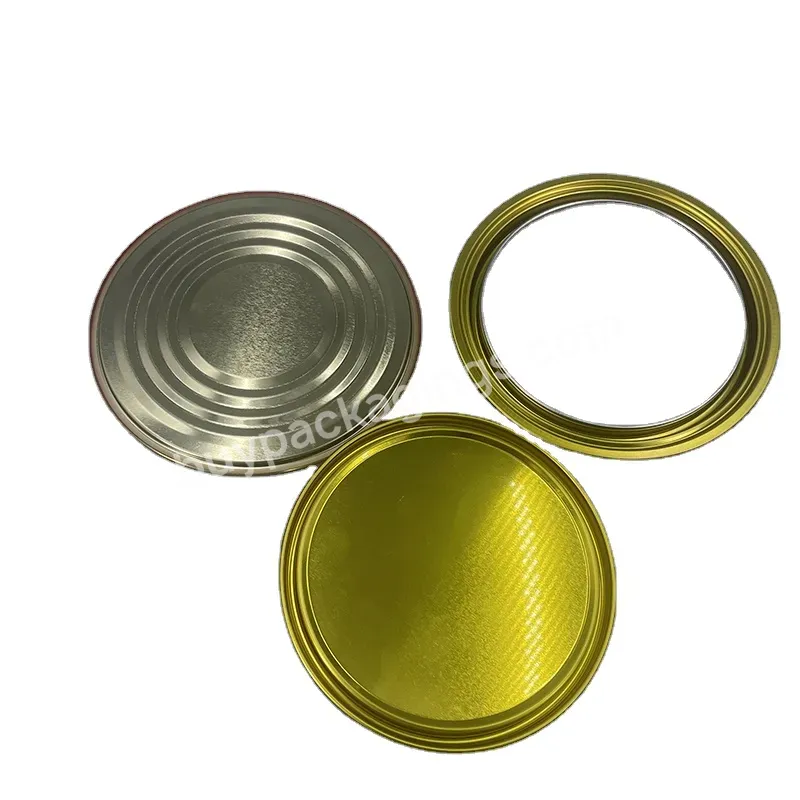 153mm Paint Tin Can Lid,Ring,Bottom,With Lining Compound Metal Can Components For Making Paint Cans